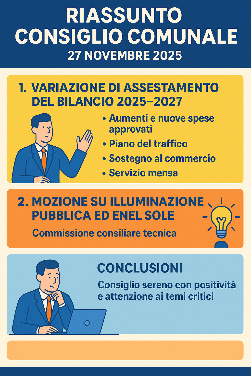 Consiglio Comunale del 27/11/2025