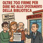 Oltre 700 firme depositate per dire NO allo spostamento della Biblioteca